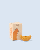 Fluid Market Bougeoir Croissant en céramique — Fluid Market — Doré — packshot, coffret 4 | Appart 17 Bruxelles
