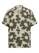 Chemise Lin-Lyocell Imprimée KnowledgeCotton Apparel — Blue