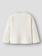 NMFOLGI Pull à tulipes fille — name it — Antique White — autre vue 4 | Appart 17 Bruxelles