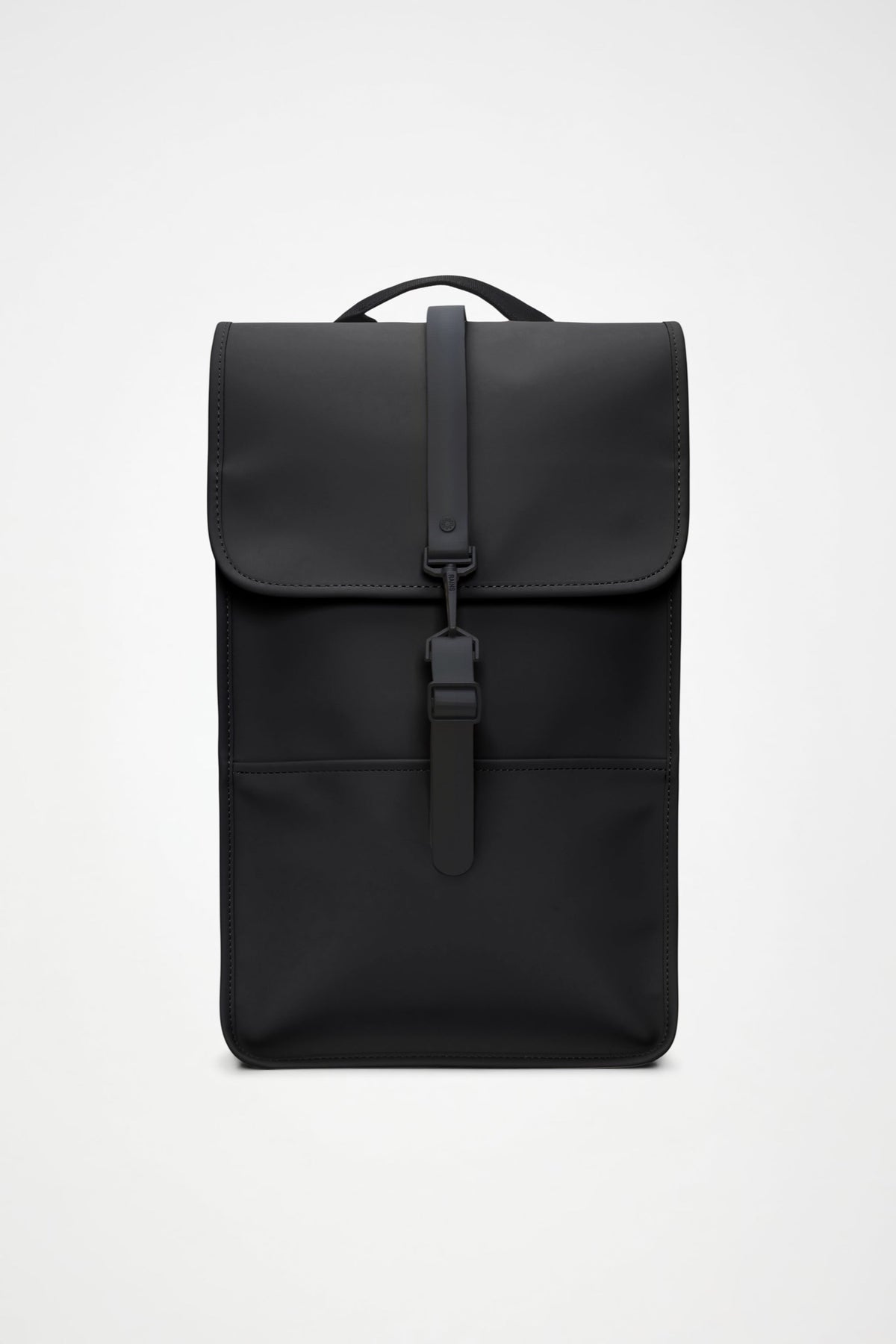 Backpack W3 — Rains — Black — packshot | Appart 17 Bruxelles