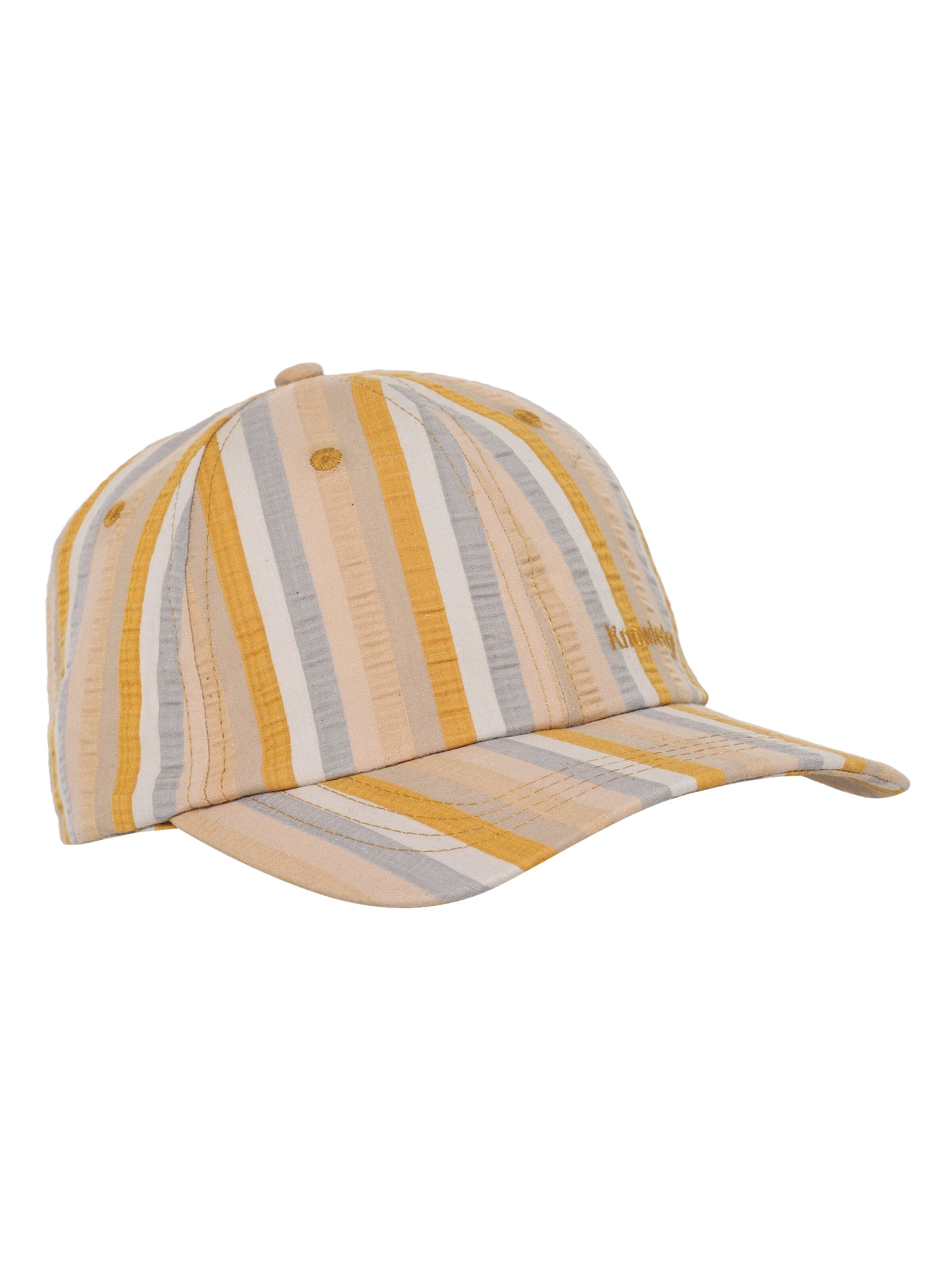 Casquette Seersucker à rayures Multi color stripe – KnowledgeCotton Apparel | Appart 17