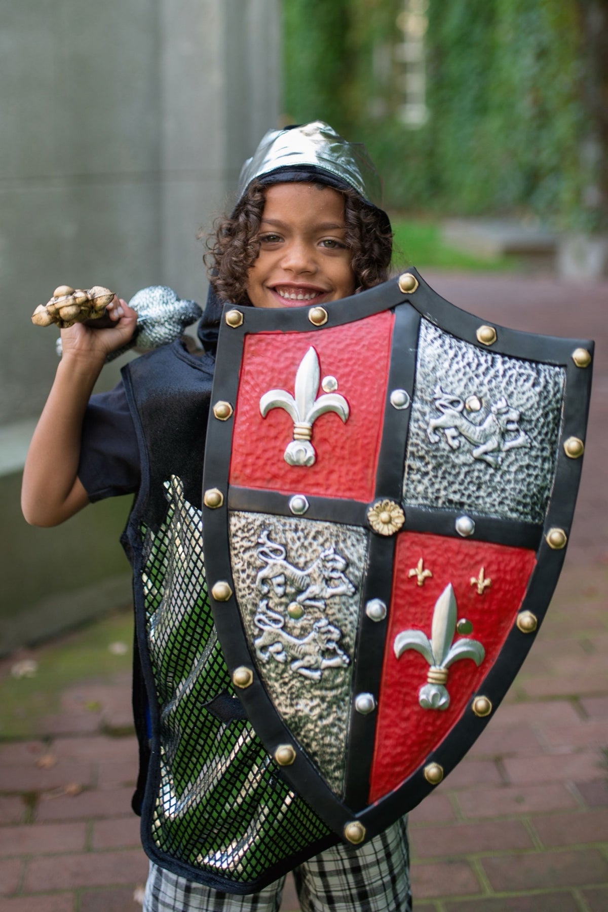 Dague, épée ou bouclier de chevalier pour enfant — Great Pretenders — Bouclier — autre vue 2 | Appart 17 Bruxelles