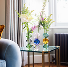 Triple Bubble Vase Turquoise & Yellow — Sass & Bell — vue de face | Appart 17