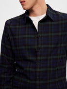 SLHSLIMOWEN-FLANNEL SHIRT LS NOOS