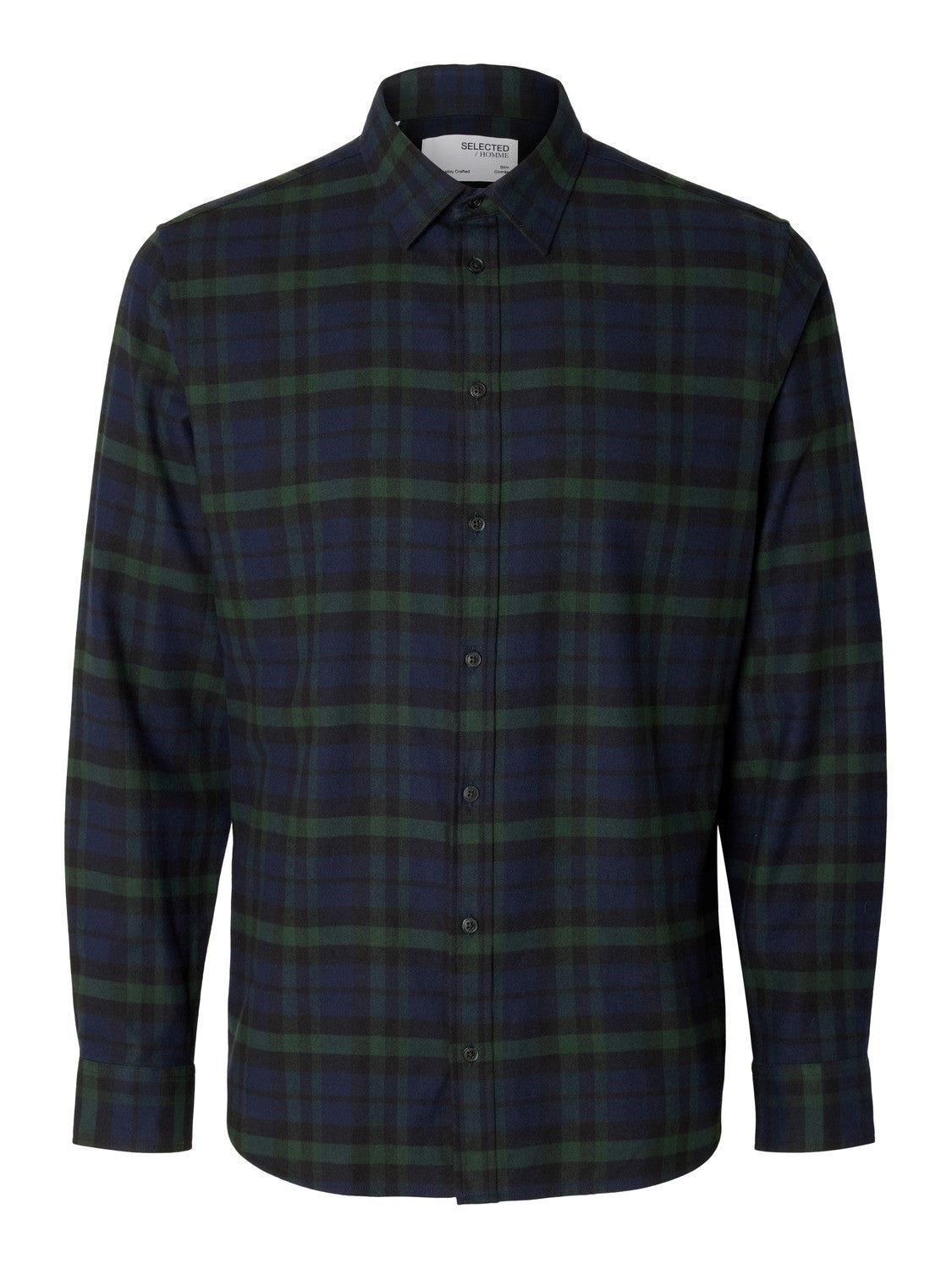 SLHSLIMOWEN-FLANNEL SHIRT LS NOOS