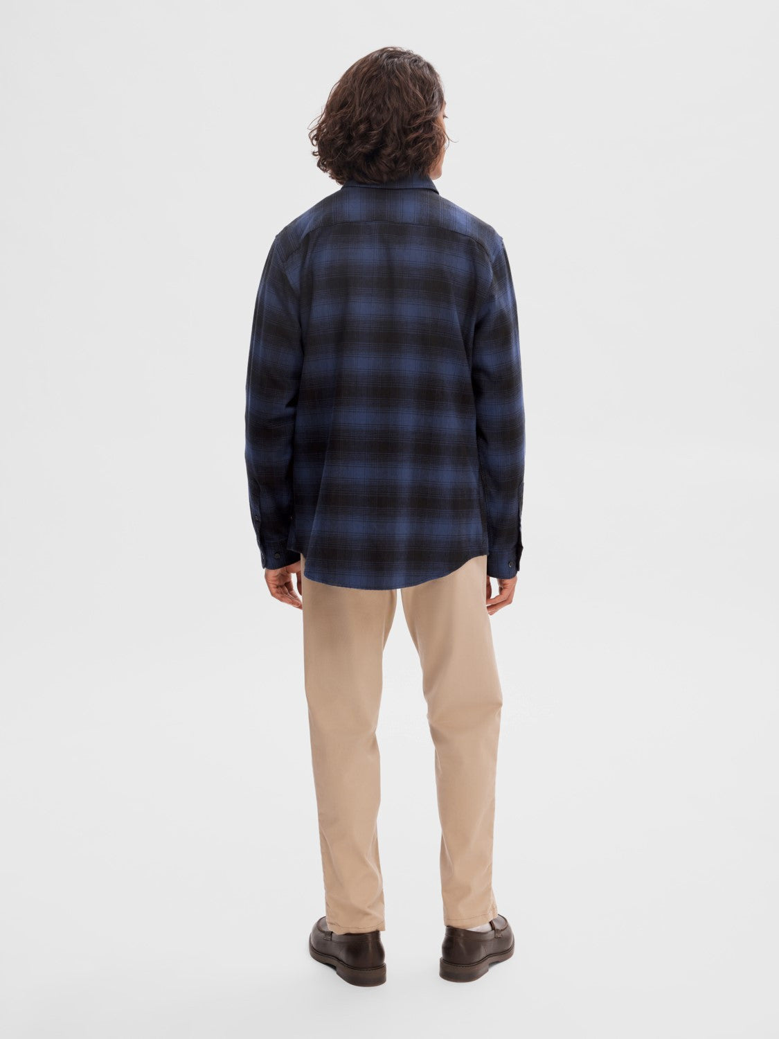 SLHSLIMOWEN-FLANNEL SHIRT LS NOOS