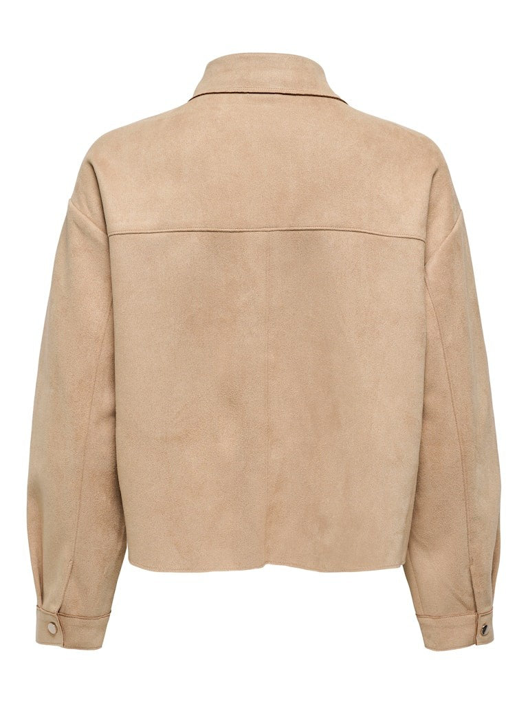 JDYJULLE L/S FAKE SUEDE SHIRT