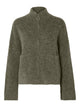 SLFSIA Cardigan En Laine Albaca Zippé — SELECTED FEMME BLACK — vue 42 | Appart 17