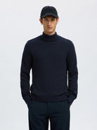 SLHTREVOR Pull En Tricot En Coton — Selected — vue de face | Appart 17