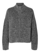 SLFSIA Cardigan En Laine Albaca Zippé — SELECTED FEMME BLACK — vue 15 | Appart 17