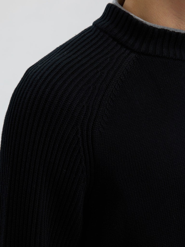 TEST - Pull Homme Riche Organic Black — Appart 17 Bruxelles