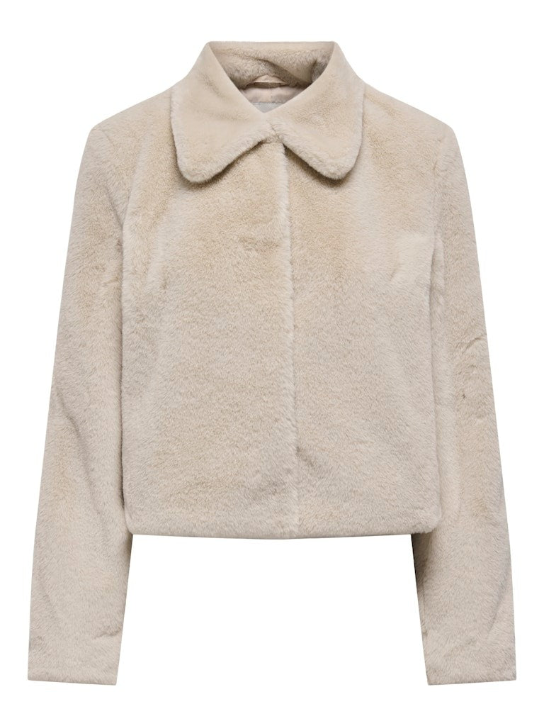 JDYMACY Veste Fourrure Synthétique Femme