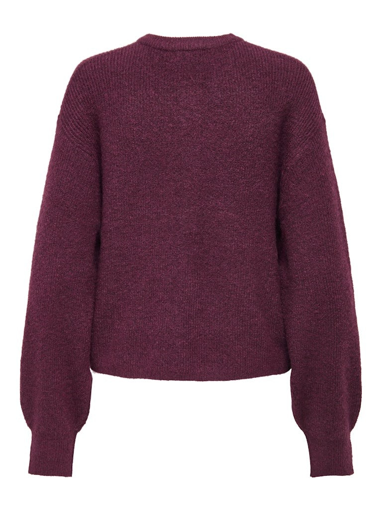 JDYLUMI Cardigan Femmes Col Rond Boutons