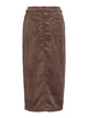 Viemily Jupe Mi Longue Coton Polyester — VILA — vue de face | Appart 17