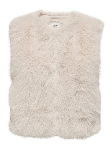 JDYORA Gilet Faux Fur Femme Lourd
