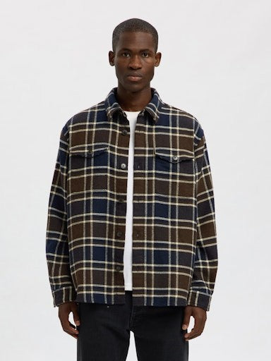 SLHRLXPABLOOvershirt Laine Recyclée Hommes