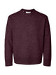 Slharne Pull Col Roxy Laine Laid — SELECTED HOMME BLACK — vue 7 | Appart 17