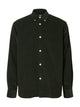 SLHREGDANNI Chemise Côtelée Organic Mâle — SELECTED HOMME BLACK | Appart 17 Bruxelles