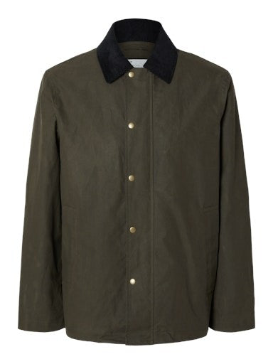 SLHWALTER - Veste Impermeable Coton Organic — Selected | Appart 17 Bruxelles