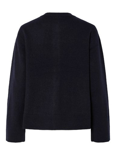 YASNOLA Gilet Cardigan Laine Wool Femme — YAS — vue de face | Appart 17