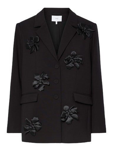 YASFLISRA Blazer Femme Rouge Élégant