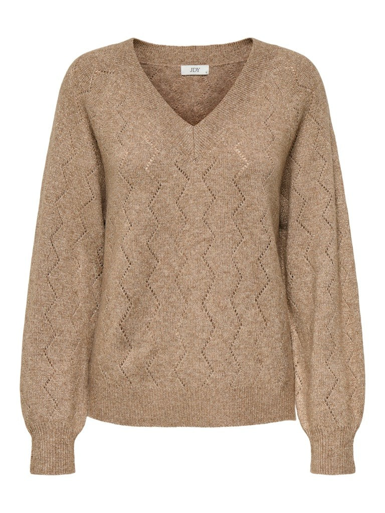 JDYASPEN Pull Intérieur Femme Laine