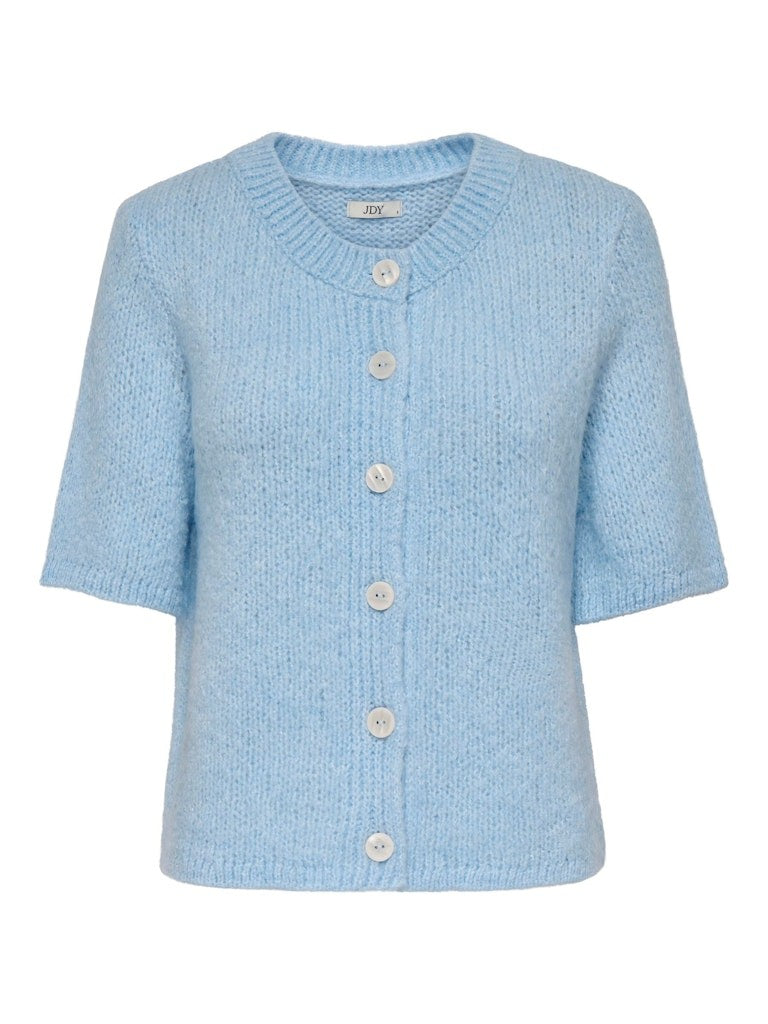 JDYLINEA Cardigan Femme Col Rond-Jupe