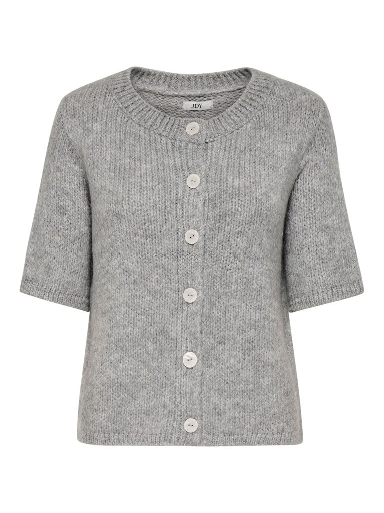 JDYLINEA Cardigan Femme Col Rond-Jupe