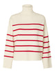 SLFKAMMA Pull Women Col Roulé Coton — SELECTED FEMME BLACK — porté | Appart 17