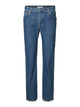 SLFSTRAIGHT Jeans Straight Fit Coton Bio — SELECTED FEMME BLACK — porté | Appart 17