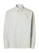 SLHCTMBEN Chemise Homme Rayures En Coton — Selected — porté | Appart 17