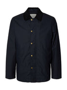 SLHWALTER - Veste Impermeable Coton Organic — Selected — vue de face | Appart 17