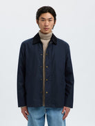 SLHWALTER - Veste Impermeable Coton Organic — Selected — zoom matière | Appart 17