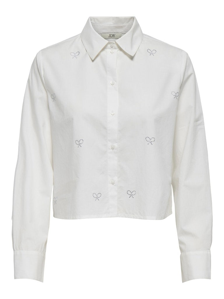 JDYRILEY Chemise Satin Coton Femme