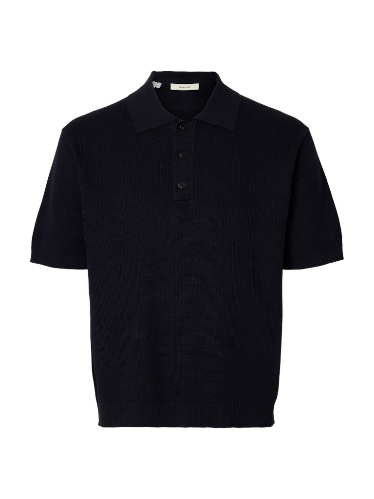 SLHDANE Polo Relaxé Coton Bio Hommes