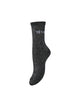 PCSEBBY Chaussettes longues pailletées à slogan — Pieces — Sky Captain TÊTUE — packshot | Appart 17 Bruxelles