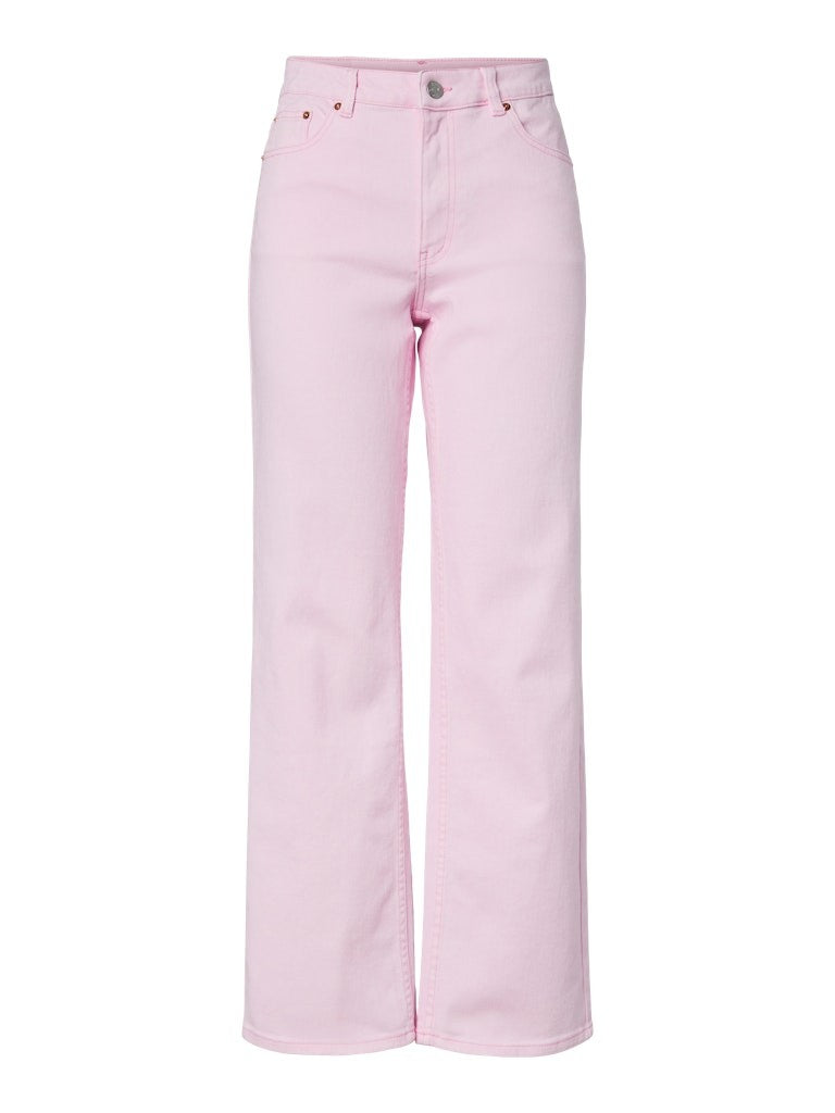 YASPIRA Jeans Femmes Droite Rose