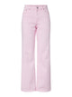 YASPIRA Jeans Femmes Droite Rose — YAS — porté | Appart 17