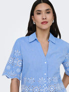 JDYMARINA Chemise Femmes Blanc Cotton — JDY — vue 7 | Appart 17