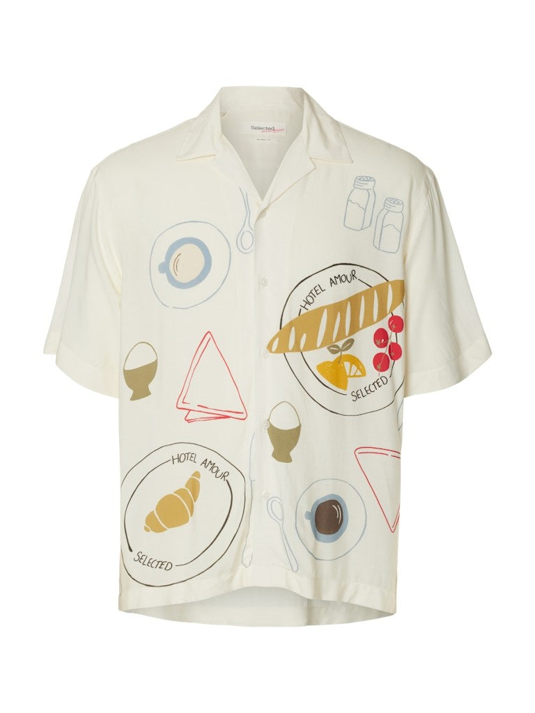 Selected Homme SLHRLXHOTEL Chemise Resort à Motif Print