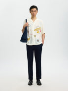 SLHRLXHOTEL Chemise Resort à Motif Print — SELECTED HOMME BLACK — Chemise — Appart17 — vue 2