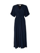 SLFIONA Robe Femme ÉcoViscose V-Neck — SELECTED FEMME BLACK | Appart 17 Bruxelles