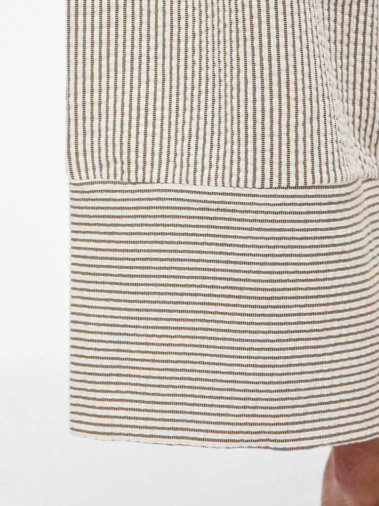 VISTRIPLO Pantalon Large Taille Haute — VILA — détail | Appart 17