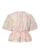 YASLEANNA Blouse Feminine Organza Matériau Écologique — YAS — vue de face | Appart 17