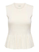 JDYRHEA Women's Knitted Peplum Top