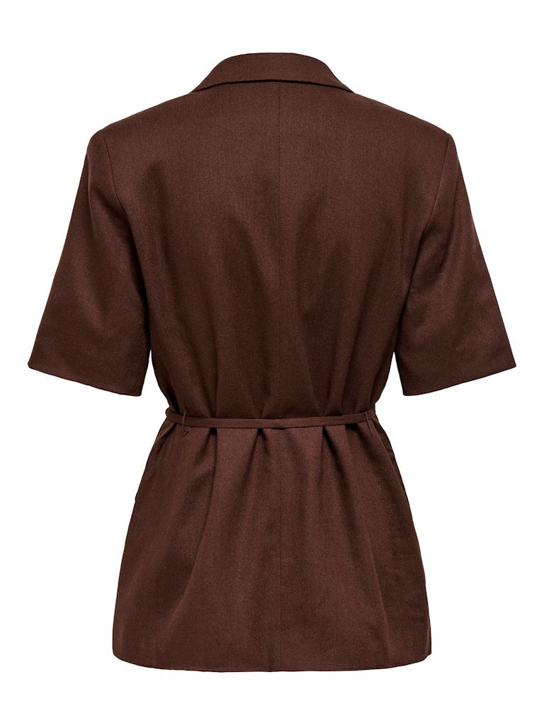 JDYNAOMI Oversized Women's Linen Blazer