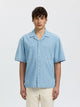 Selected Homme SLHRLXCARLO Chemise Jean Résor title Courte — Appart 17 Bruxelles