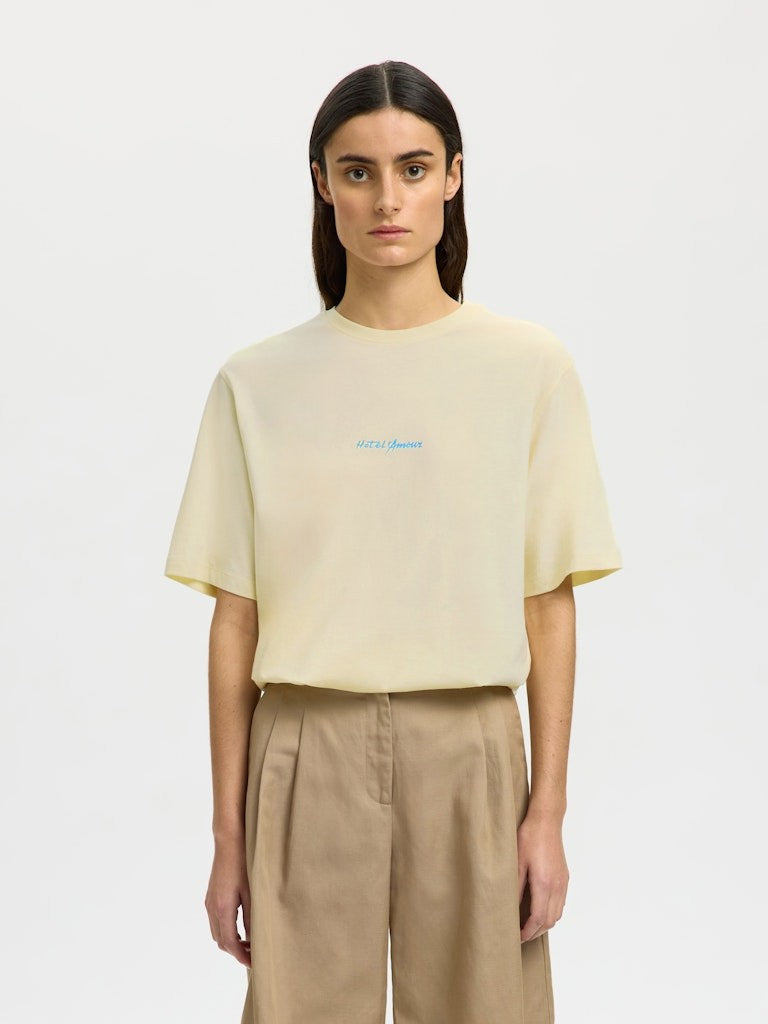 SLFREGULAR T-Shirt Femme Organic Cotton — Selected — vue 9 | Appart 17