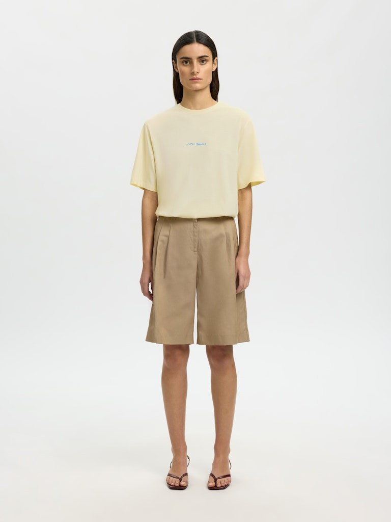 SLFREGULAR T-Shirt Femme Organic Cotton — Selected — vue 12 | Appart 17