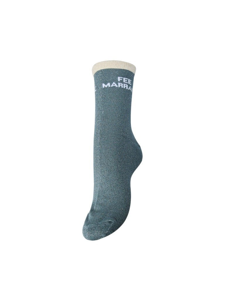 PCSEBBY Chaussettes Glitter Femmes Confort